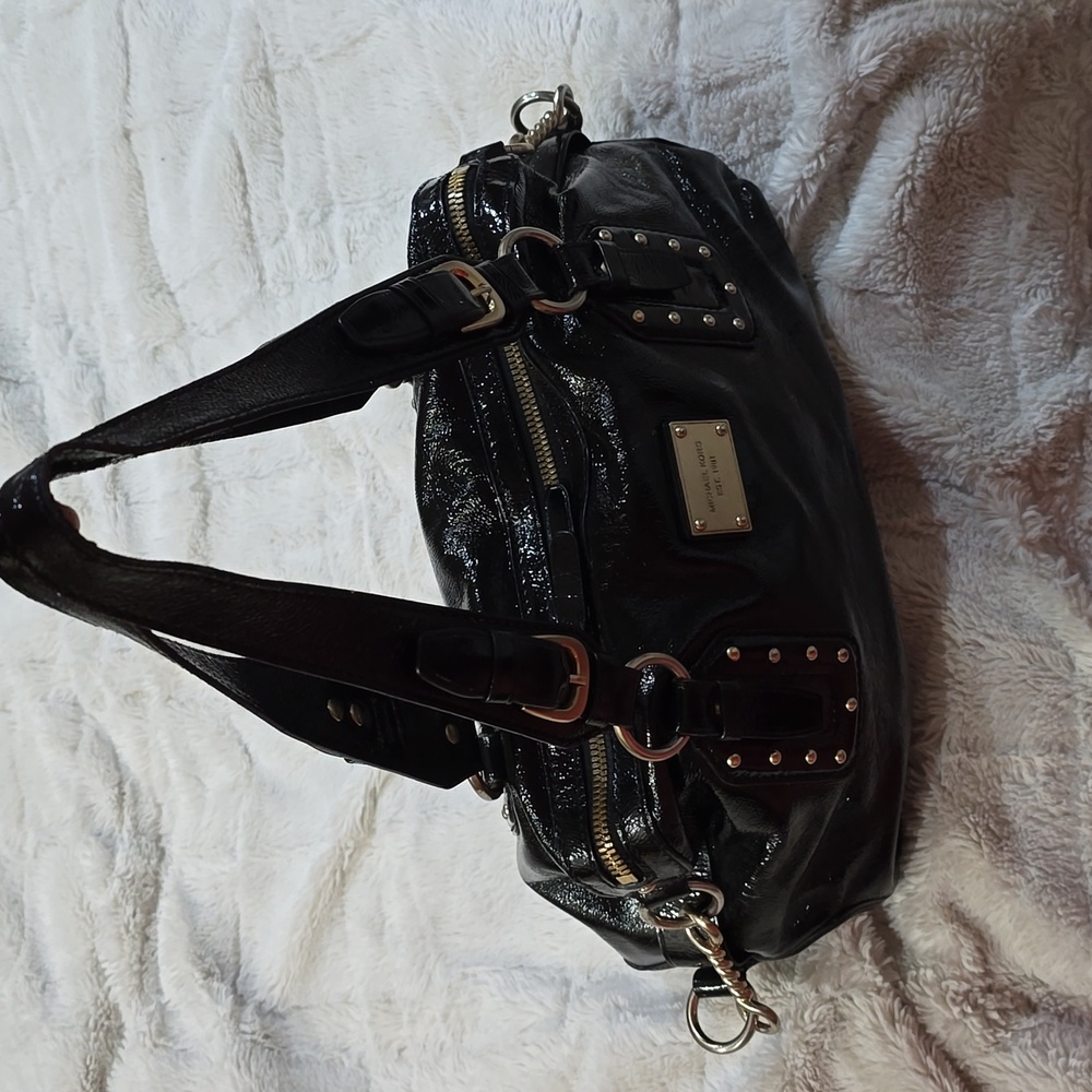 Patent leather designer Michael Kors luxury handbag - Picture 7 of 10